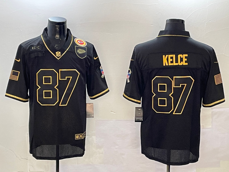 Men Kansas City Chiefs #87 Kelce black 2025 Nike Limited NFL Jersey 001->kansas city chiefs->NFL Jersey
